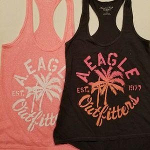 Bundle of 2 American Eagle racerback tops
